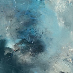 Abstract Ocean Blues door Laura H Gibson