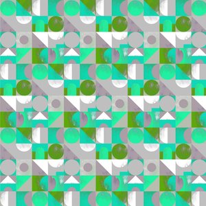 Speelgoedblokken klein - groen, 2013 (gemengde techniek)