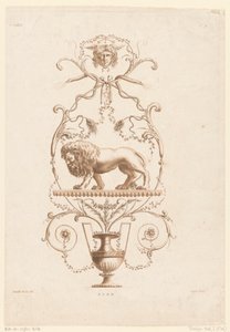 Arabesken en leeuw door Laurent Guyot