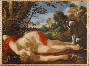 Adonis mort - Death of Adonis. Vers 1624-1628 ...