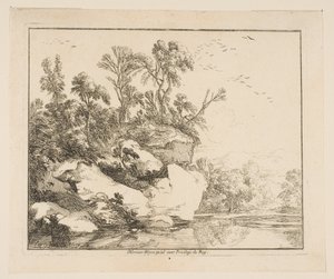 De Bedekte Rotsen, 1640 door Laurent de la Hyre