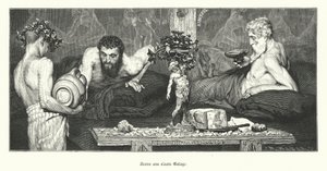 Griekse Wijn door Lawrence (after) Alma Tadema