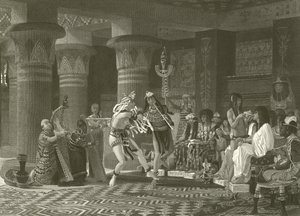 Vrijetijdsbesteding in het oude Egypte door Lawrence Alma Tadema