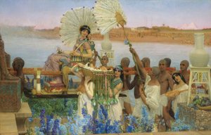 De vondst van Mozes door Lawrence Alma Tadema