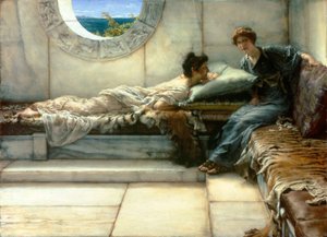 Het geheim door Lawrence Alma Tadema