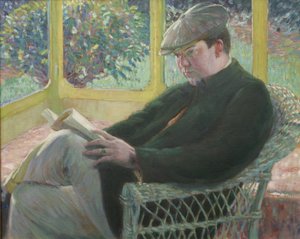 Frederick Carl Frieseke (olieverf op doek) door Lawton Parker