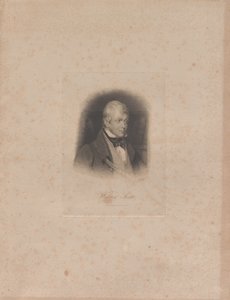Portret van de historische romanschrijver en dichter Sir Walter Scott 1771-1832, ca. 1840 door Lazarus Gottlieb Sichling