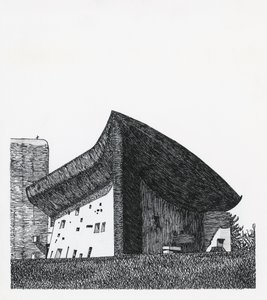 Kapel van Notre Dame du Haut in Ronchamp