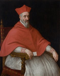 Portret van een kardinaal Giovanni Dolfin, 1545-1622