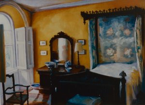 Gouden kamer Gele slaapkamer door Lee Campbell