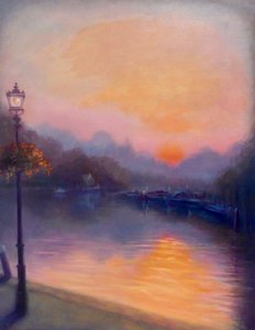 Roze Zonsopgang door Lee Campbell