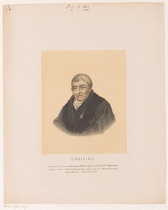 Portret van Herman Tollius door Leendert Springer (I)