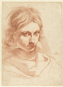 Zelfportret van Leendert van der Cooghen (?)