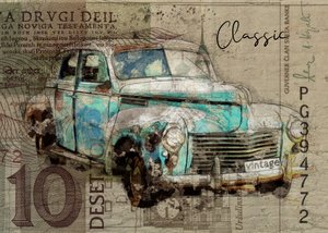 Rusty Teal Oldtimer