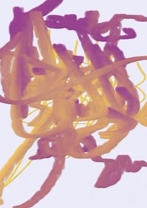 Levendige abstracte stroming
