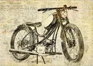 oude motorfiets
