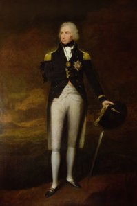 Portret van Admiraal Viscount Nelson (1758-1805) door Lemuel Francis Abbott