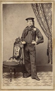 John Boyle,ca 1865 (foto) door Lemuel S. Hicks