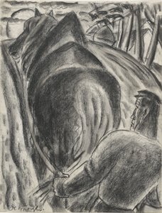 De morgen door Leo Gestel (signed by artist)