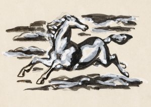 Galopperend Paard