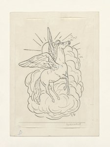 Pegasus vliegt voor de wolken uit (1891–1941)