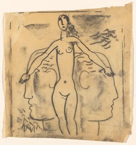 Weiblicher Akt door Leo Gestel