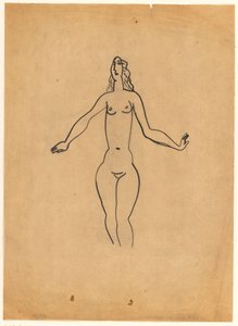 Weiblicher Akt door Leo Gestel