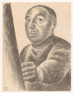 Zelfportret door Leo Gestel