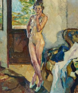 Bij het raam door Leo Putz