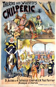 Chilperic, operette van Herve