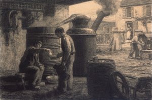 De distilleerderij; Les Degustateurs d