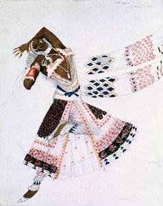 Kostuumontwerp uit Le Dieu Bleu, 1911