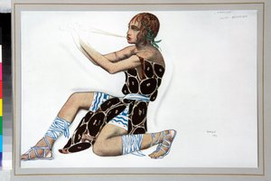 Narcissus door Leon Bakst