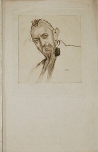 Portret van Sébastien Voirol 1870-1930, 1913 door Leon Bakst