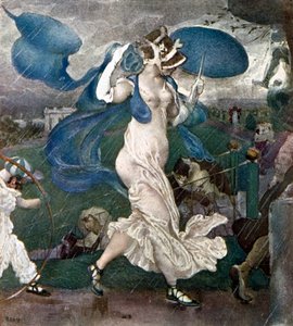 De Regenbui, decorontwerp voor een ballet, 1906