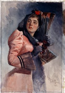 Personage voor de opera Carmen, geregisseerd door Bizet