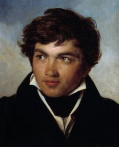 Portret van de schilder Achille Michallon (1796-1822)