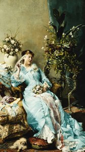 Het mooie tijdperk; La Belle Epoque, 1880 door Leon Henri Marie Frederic