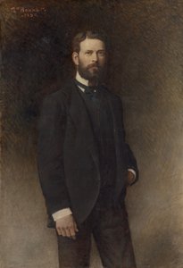 Portret van Henry Field, 1896 door Leon Joseph Florentin Bonnat