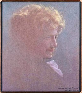 Portret van Ignacy Jan Paderewski (1860-1941) (Hommage aan de Grote Pool) door Leon Kamir Kaufman
