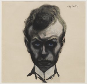 Zelfportret, c.1903 door Leon Spilliaert