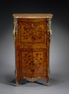 Schrijfmeubel met Neerklapbaar Front, ca. 1765-1775