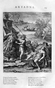 Ariadne, 1615 door Leonard Gaultier