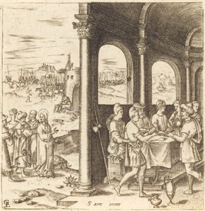 Christus Onderweg naar het Huis van een Farizeeër