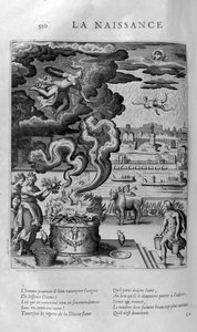 De geboorte, 1615 door Leonard Gaultier