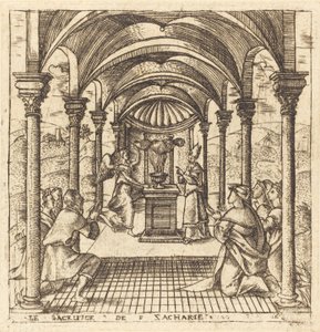 Zacharias en de Engel van de Heer