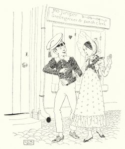 Zoals Tommy Snooks en Bessy Brooks door Leonard Leslie Brooke
