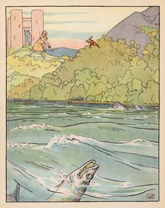 Illustratie voor Klein Duimpje door Leonard Leslie Brooke