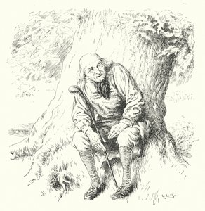 Zegt de oude man tegen de eik door Leonard Leslie Brooke