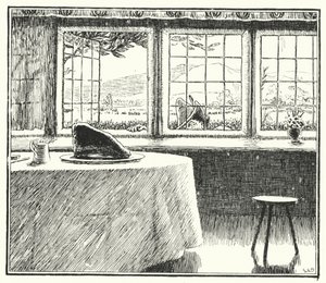 Taffy was een Welshman, Taffy was een dief (gravure) door Leonard Leslie Brooke